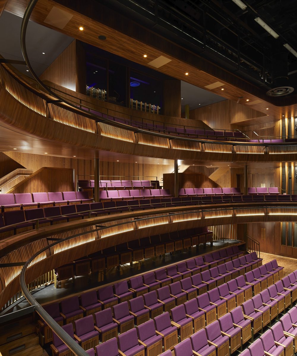 The Royal Opera House's redesigned Linbury Theatre © Hufton + Crow, 2018 mr