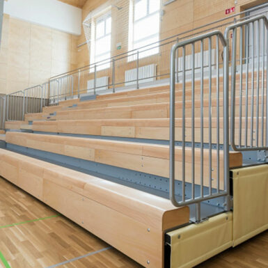 Timber Bleacher